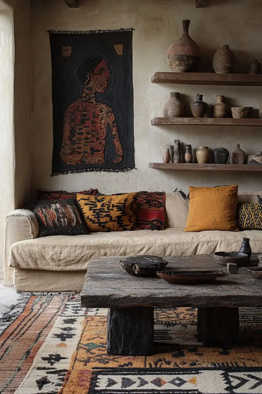 29 Afro Bohemian Style Decor Ideas That Make a Room Feel Collected, Not Decorated 19 afro bohemian style decor
