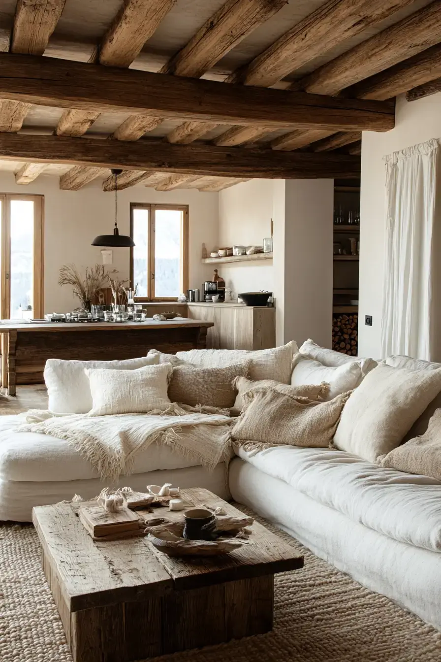 29 Rustic Living Room Decor Ideas With Honest, Worn-In Warmth 19 rustic living room decor