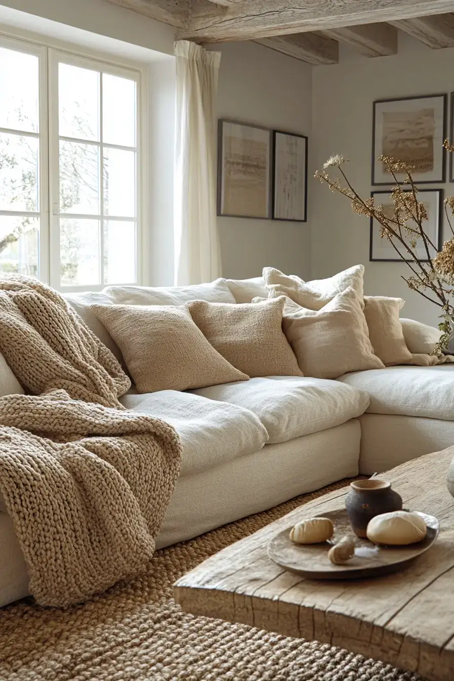 31 Beige Living Room Setups That Feel Like a Real Sunday Morning 19 beige living room