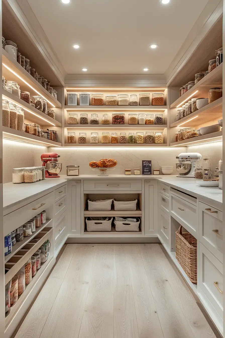 27 Kitchen Pantry Designs Built Around Real Grocery Habits 19 kitchen pantry design