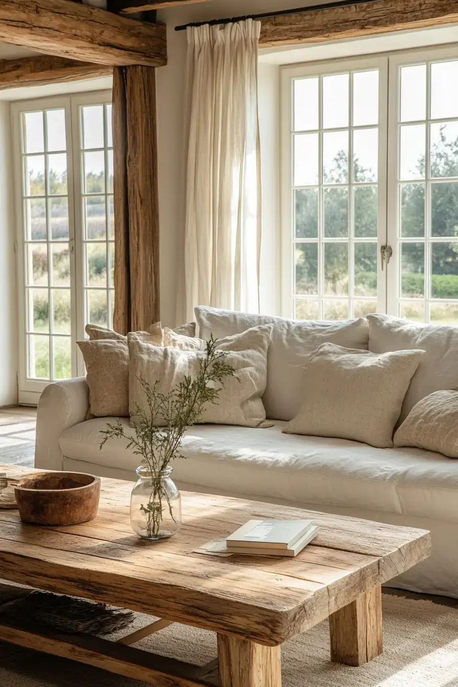 29 Rustic Farmhouse Living Room Ideas Built for Everyday Life 2 rustic farmhouse living room