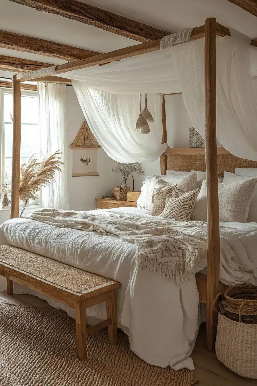 29 Afro Boho Bedroom Ideas That Turn Sleep Spaces Into Sanctuaries 2 afro boho bedroom