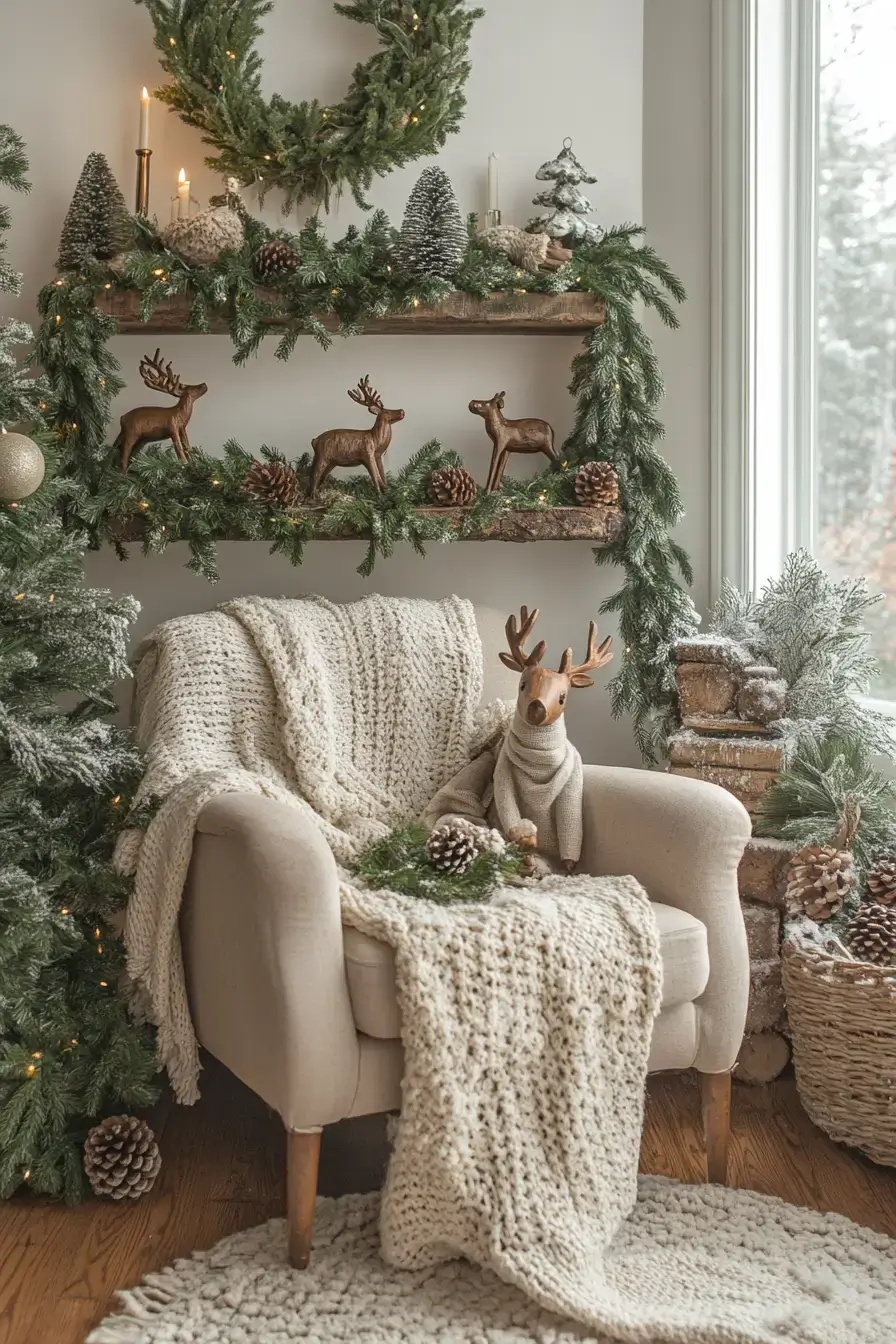 27 Natural Christmas Decor Ideas Using Pine and Dried Citrus 2 natural christmas decor