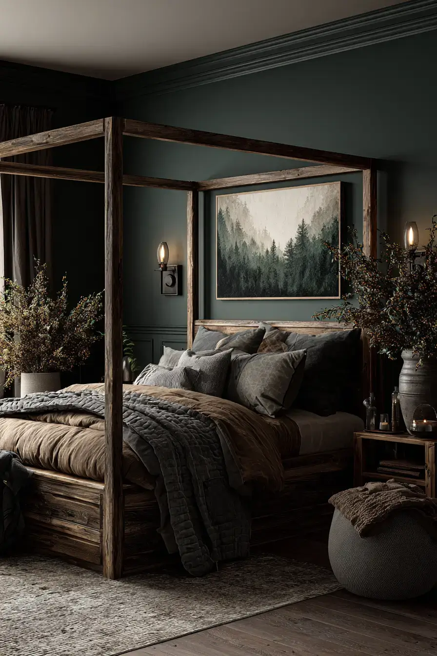 29 Forest Themed Bedroom Ideas That Bring the Woods Indoors 2 forest themed bedroom
