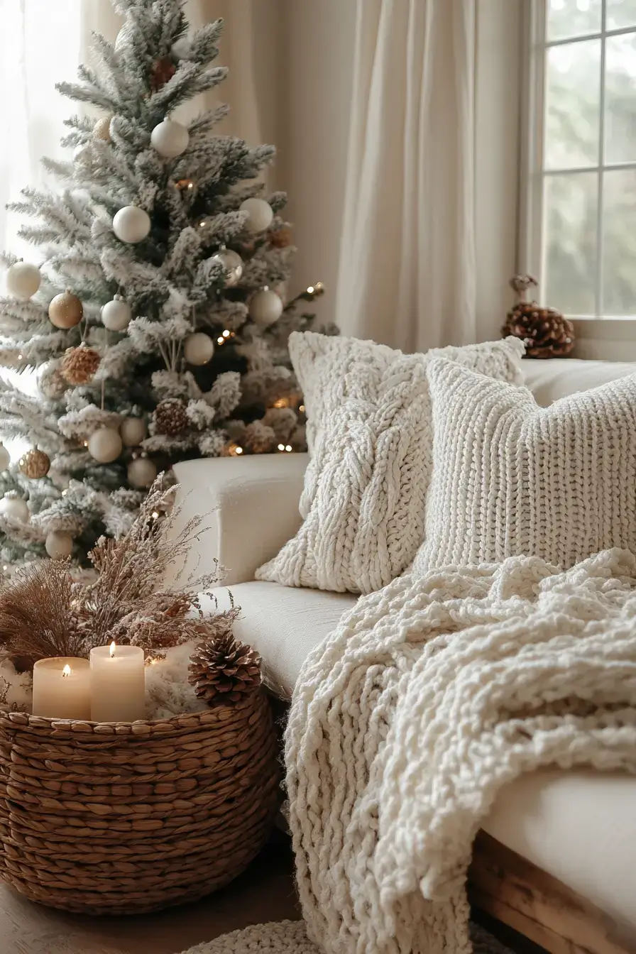 29 Rustic Christmas Decor Ideas for a Slow, Simple Holiday 2 rustic christmas decor