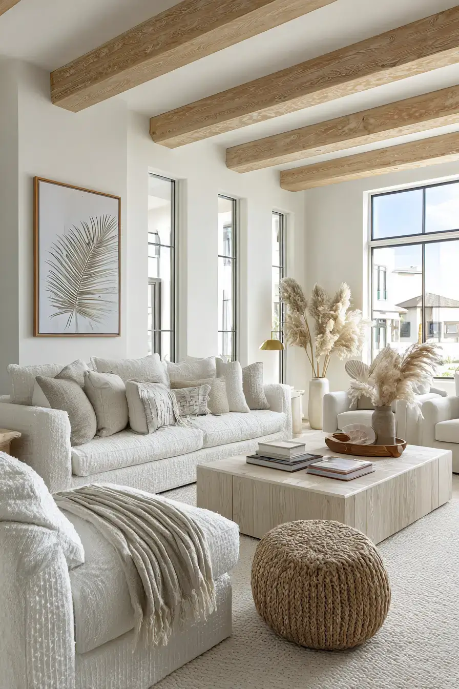 29 Modern Coastal Living Room Ideas With a Clean, Breezy Edge 2 modern coastal living room