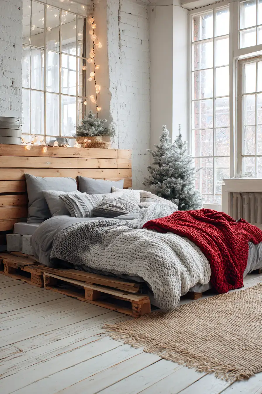 31 Christmas Bedroom Ideas That Feel Warm Without the Glitter Overload 2 christmas bedroom