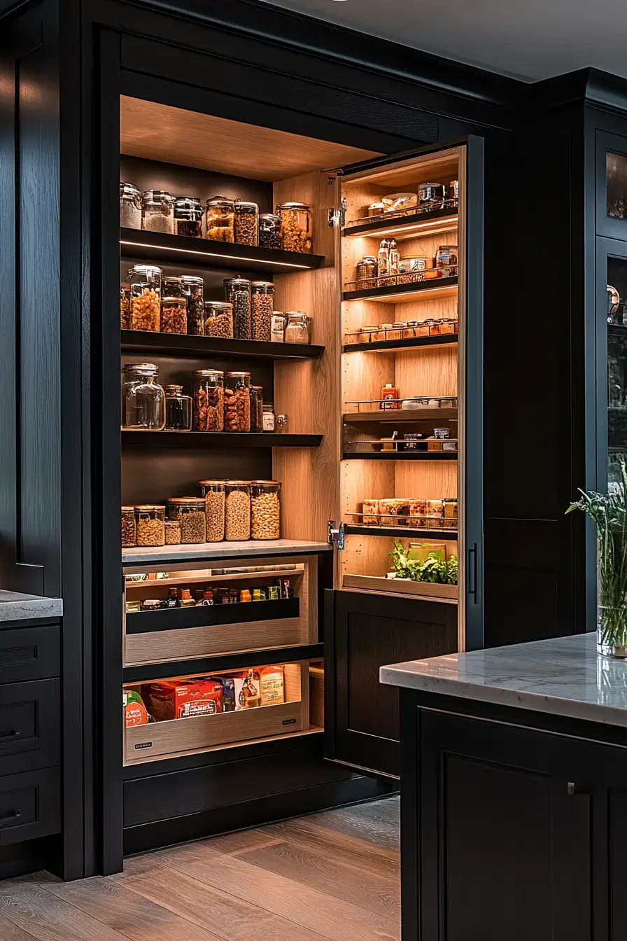 27 Kitchen Pantry Designs Built Around Real Grocery Habits 2 kitchen pantry design