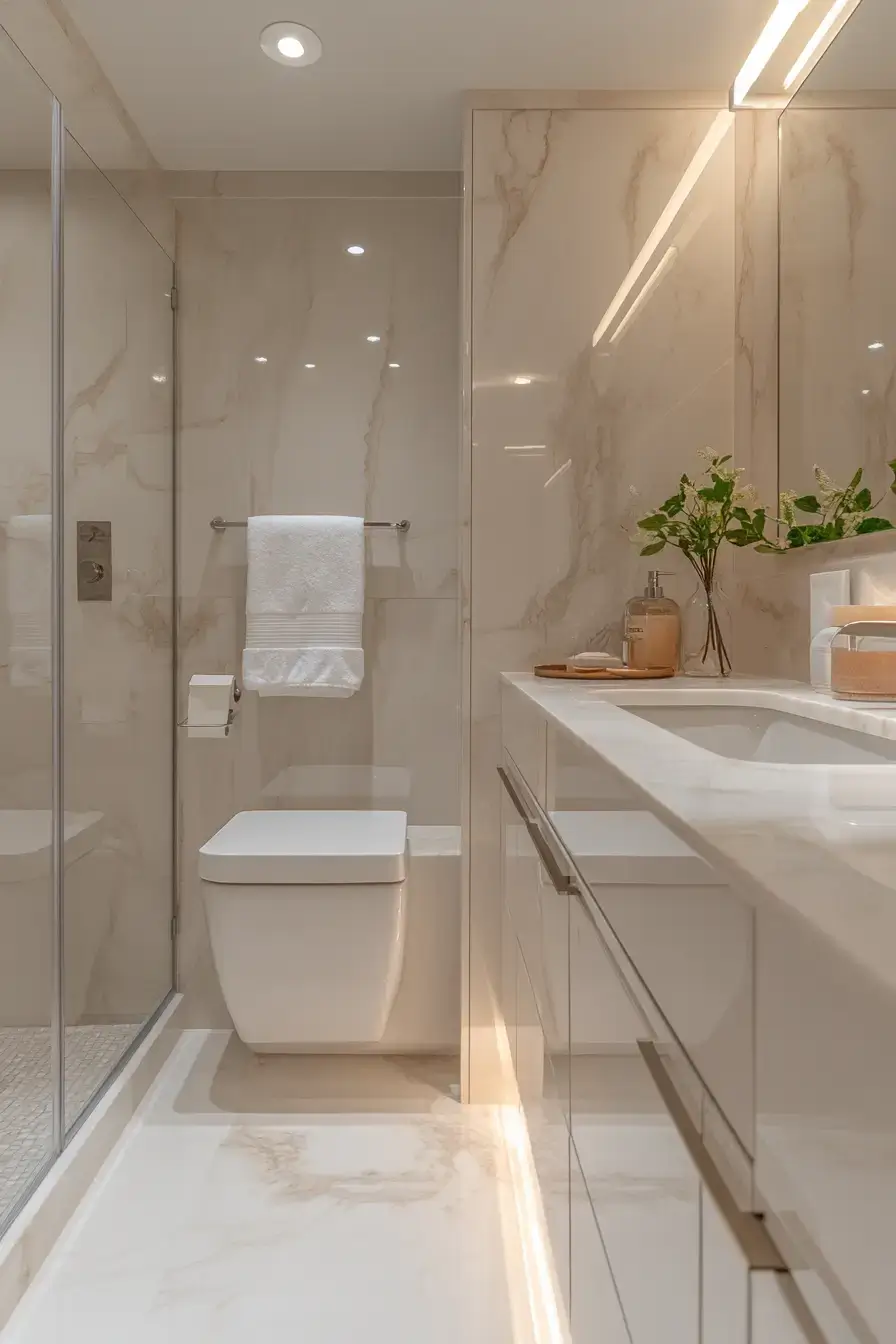 29 Bathroom Inspo Ideas for a Calmer Start to the Day 2 bathroom inspo