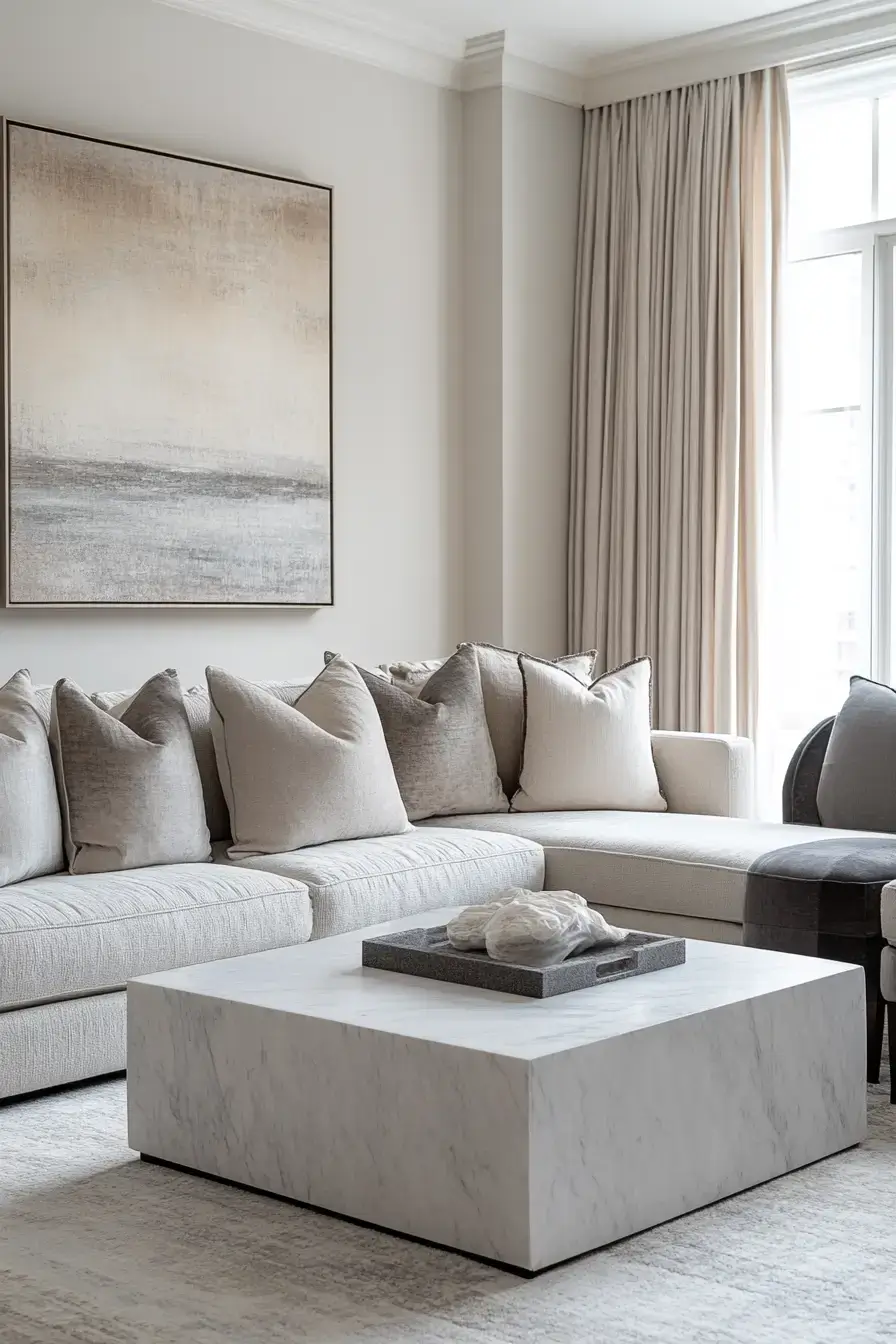 25 Grey and Beige Living Room Mixes That Actually Stay Warm 2 grey and beige living room
