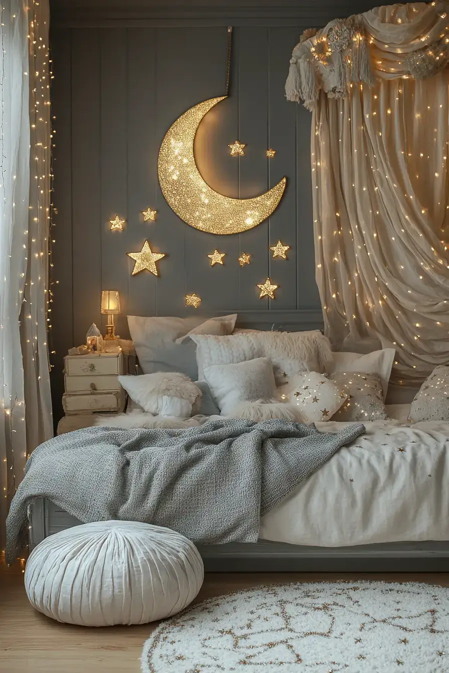 29 Space Themed Bedroom Ideas That Feel Like a Quiet Orbit 20 space themed bedroom