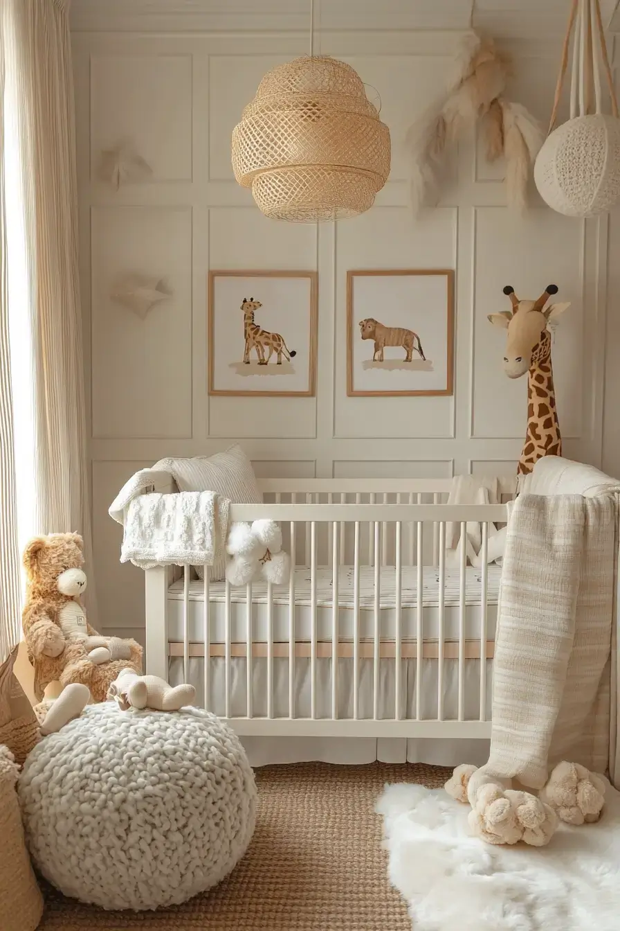 29 Safari Baby Room Ideas for a Soft Little Wild Side 20 safari baby room