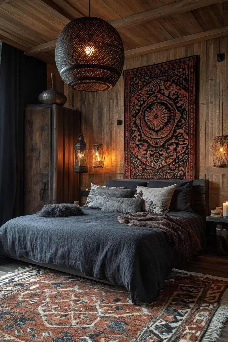 29 Afro Boho Bedroom Ideas That Turn Sleep Spaces Into Sanctuaries 21 afro boho bedroom