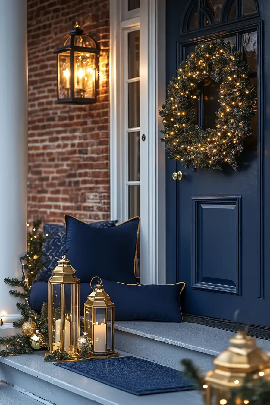 23 Front Porch Christmas Decor Looks That Last Through January 21 front porch christmas decor