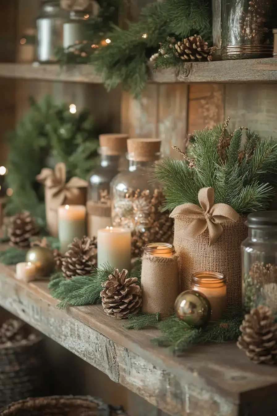 29 Rustic Christmas Decor Ideas for a Slow, Simple Holiday 21 rustic christmas decor