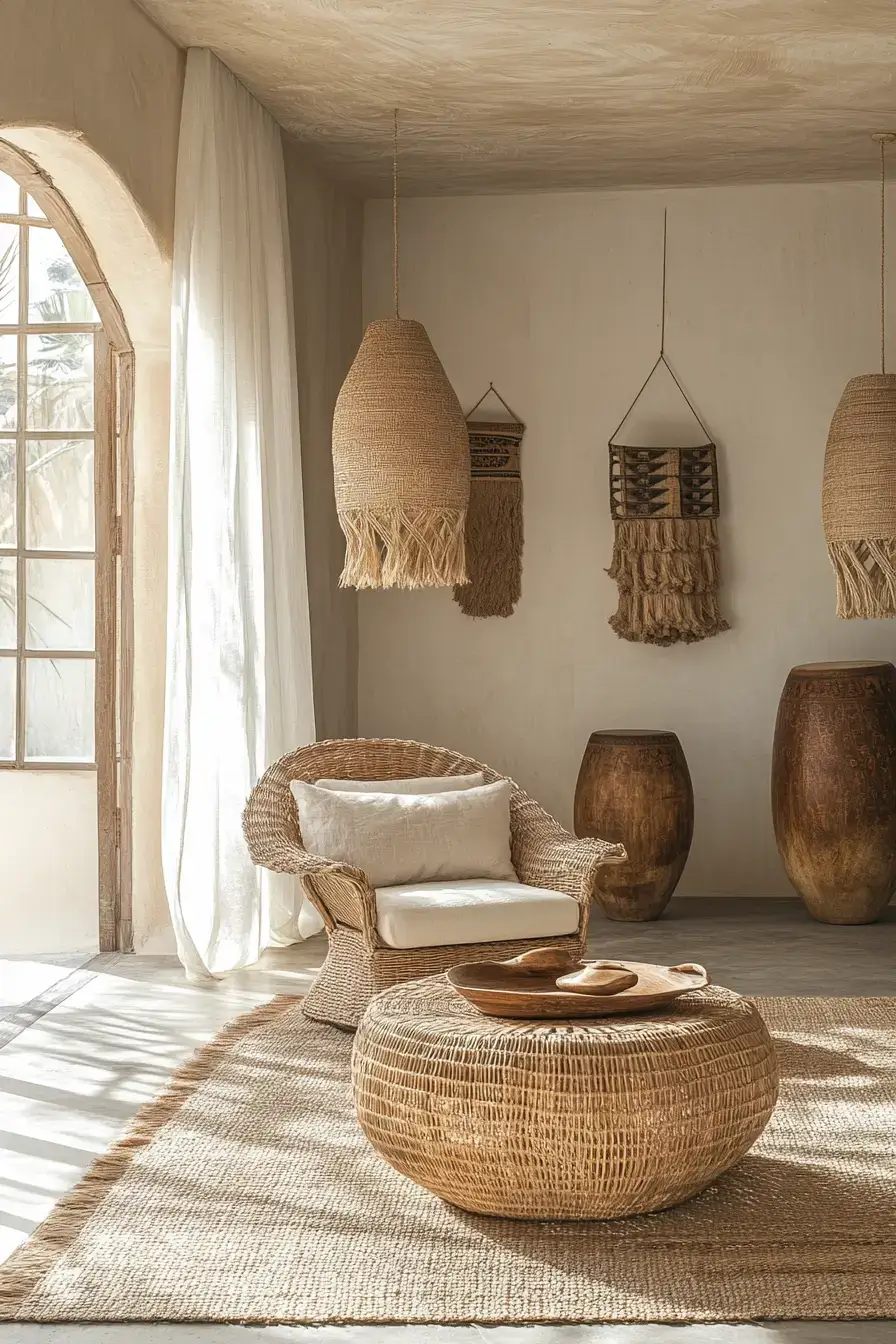 29 Afro Boho Living Room Ideas That Feel Lived-In, Not Staged 21 afro boho living room