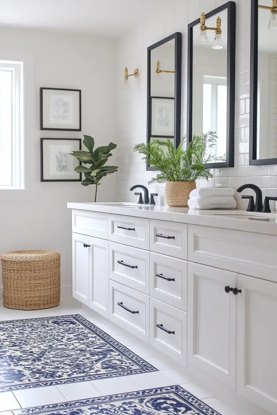 29 Modern Coastal Bathroom Ideas That Feel Spa-Calm 21 modern coastal bathroom