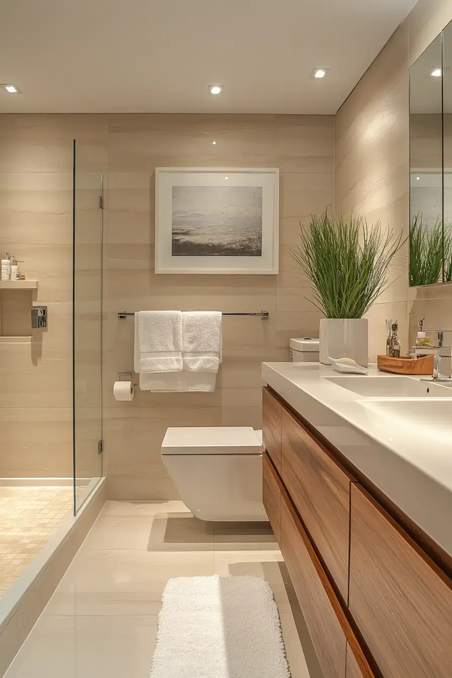 29 Bathroom Inspo Ideas for a Calmer Start to the Day 21 bathroom inspo