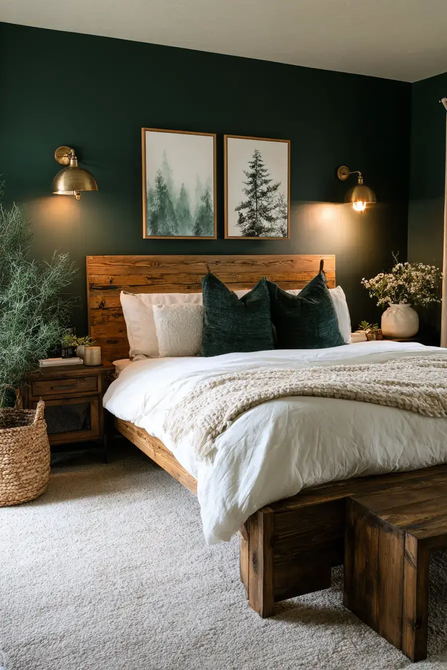 29 Forest Themed Bedroom Ideas That Bring the Woods Indoors 21 forest themed bedroom