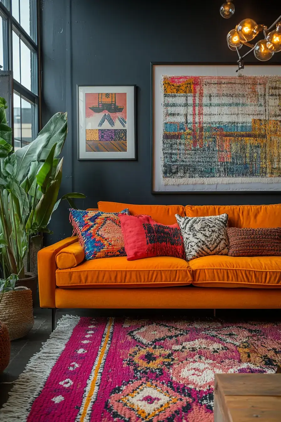 29 Afro Boho Living Room Ideas That Feel Lived-In, Not Staged 22 afro boho living room