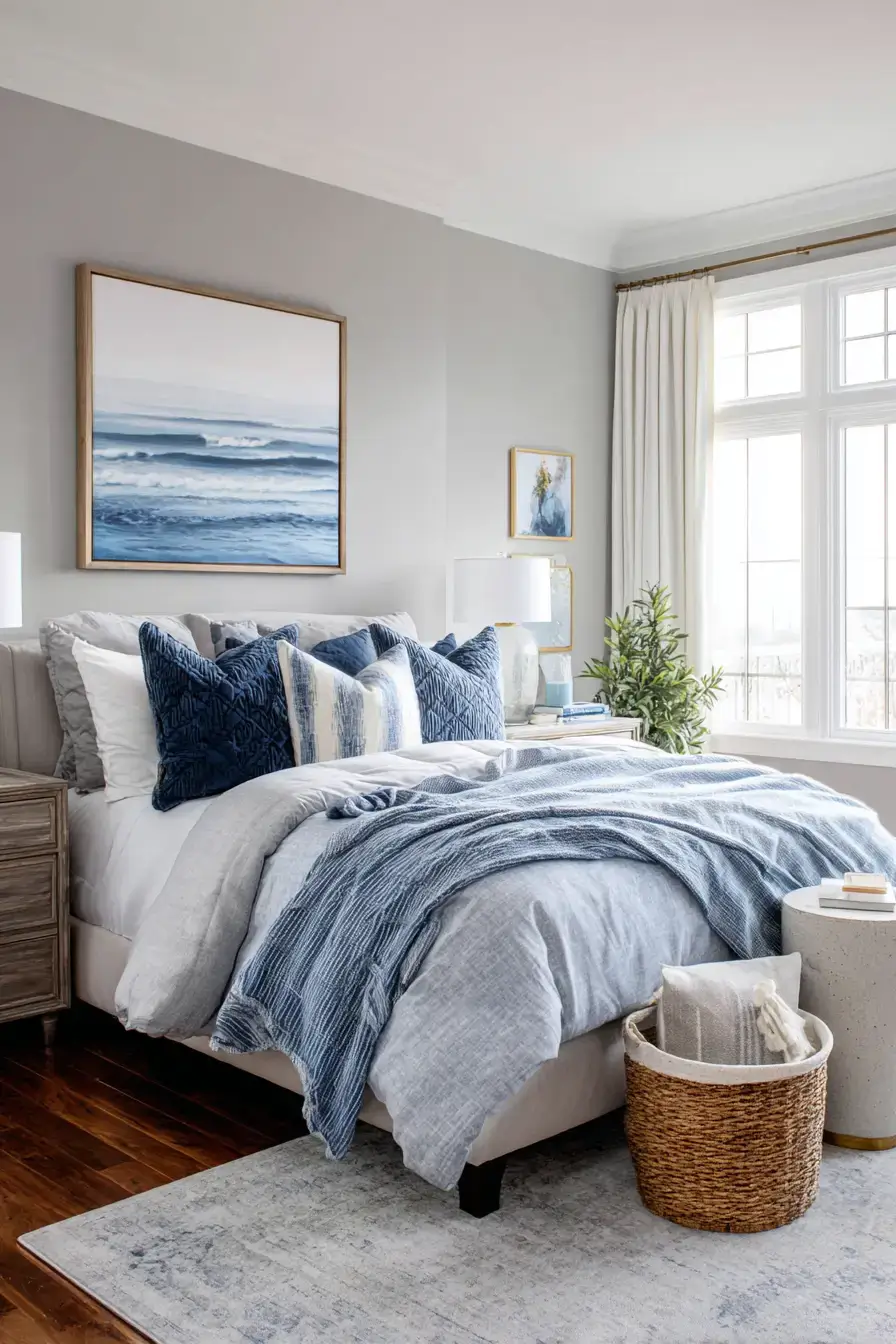 29 Coastal Bedroom Ideas That Borrow the Ease of a Beach Morning 22 coastal bedroom ideas