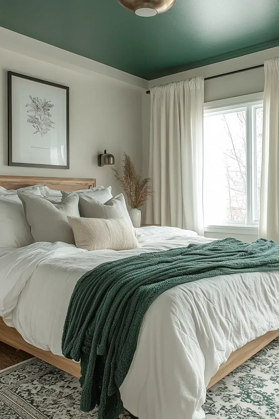 29 Emerald Green Bedroom Ideas for a Room That Wraps Around You 22 emerald green bedroom