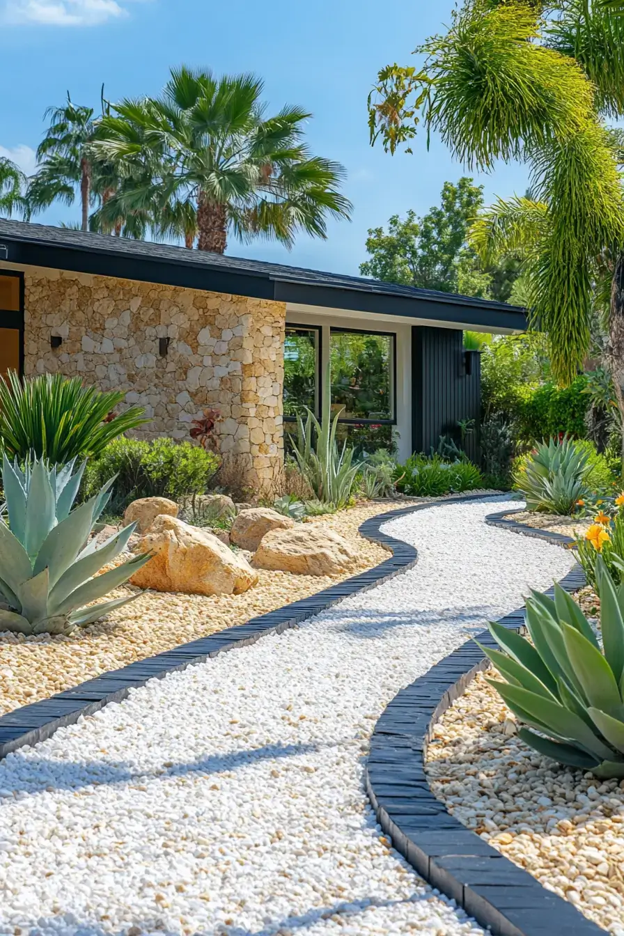 27 Front Yard Landscaping Ideas That Greet the Mail Carrier Right 22 front yard landscaping