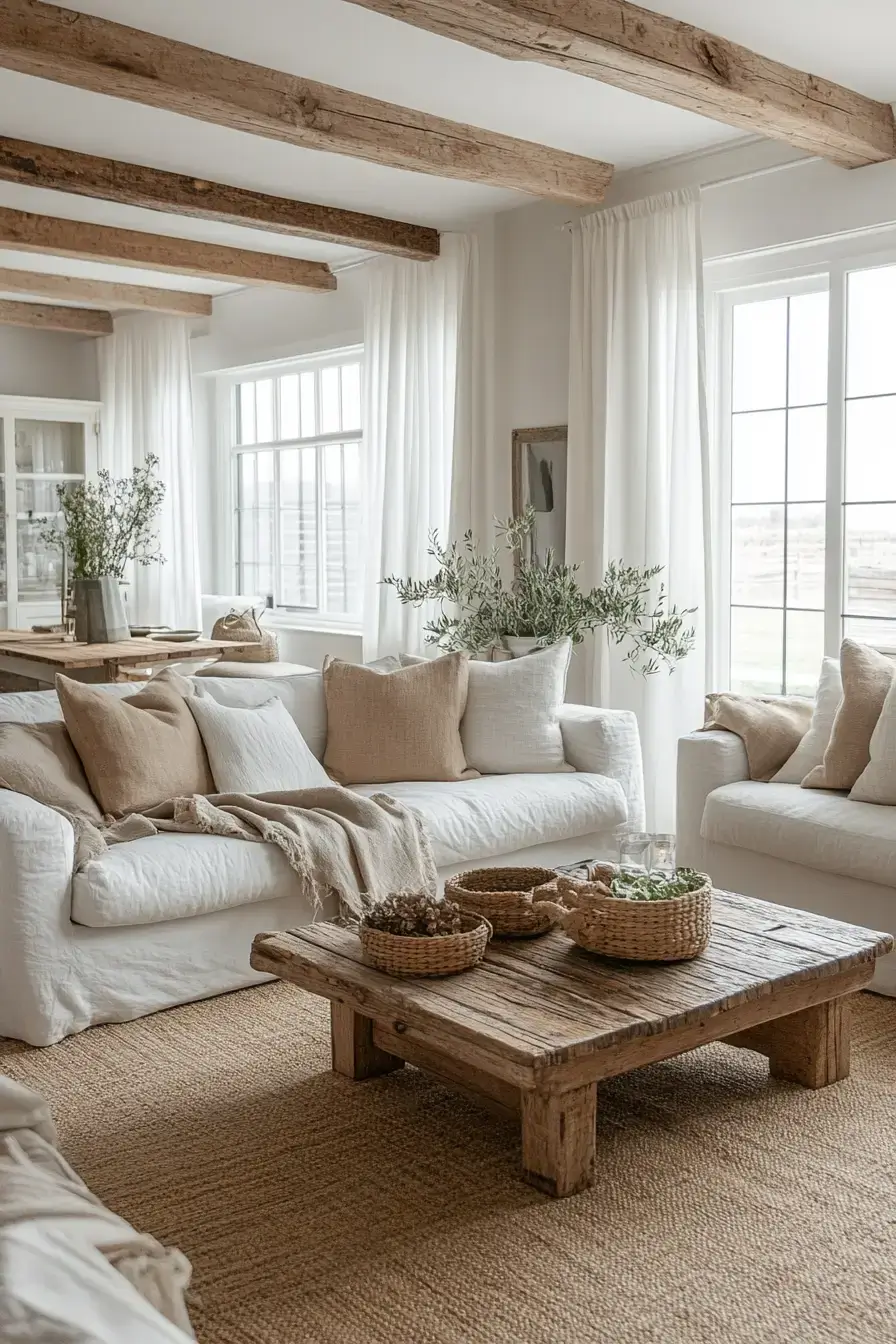 29 Rustic Living Room Decor Ideas With Honest, Worn-In Warmth 22 rustic living room decor