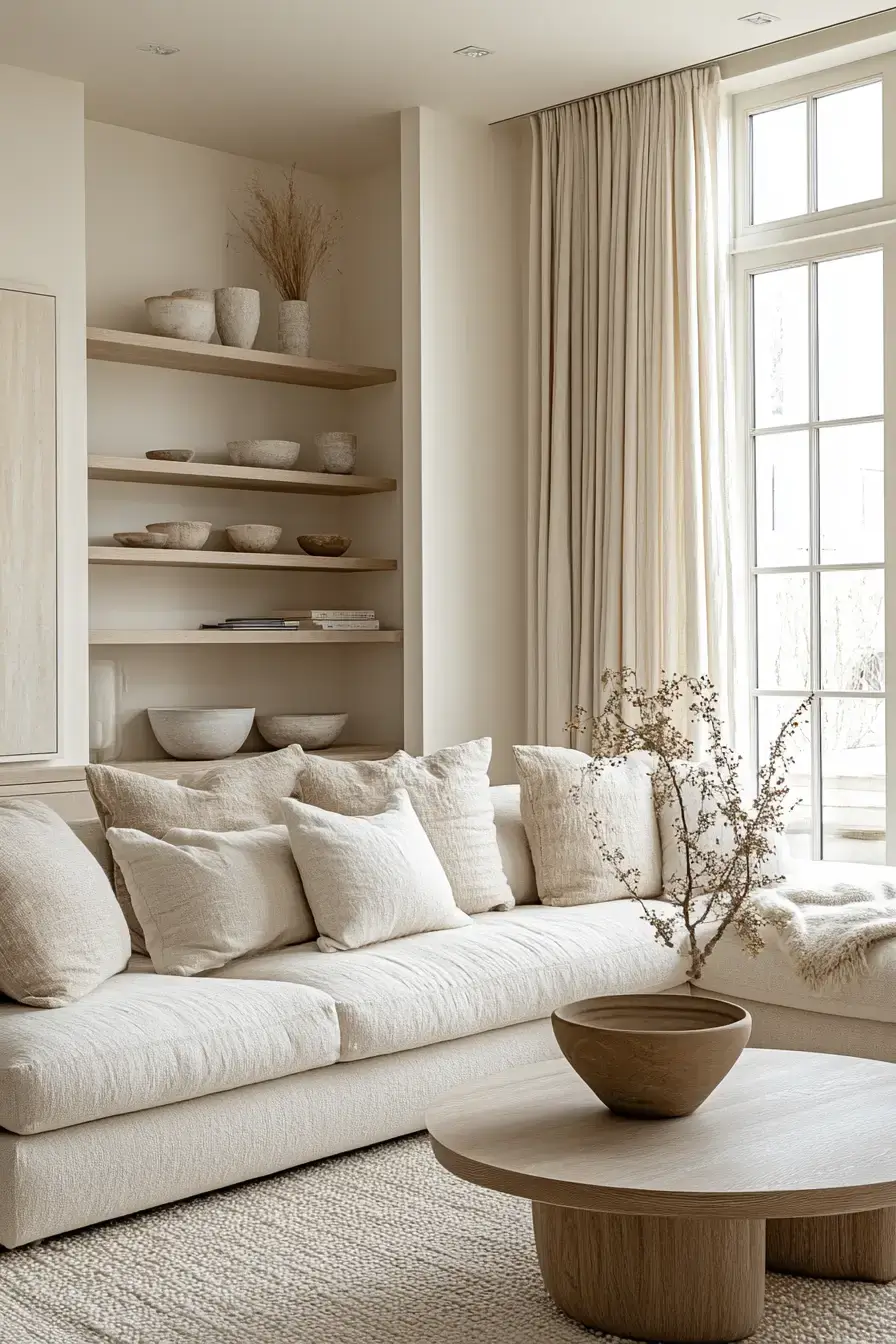 31 Beige Living Room Setups That Feel Like a Real Sunday Morning 23 beige living room
