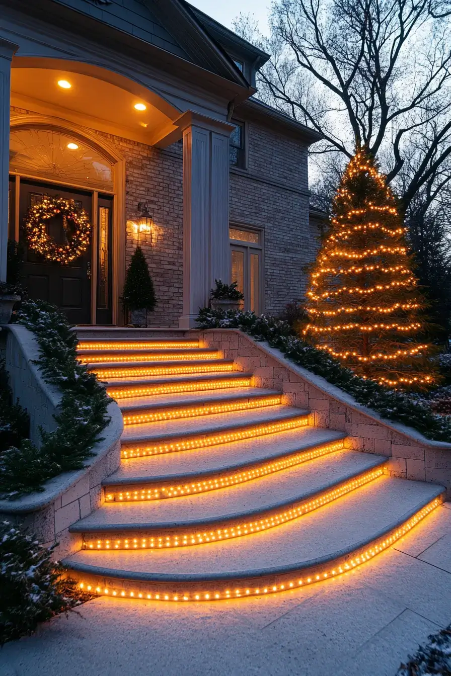 23 Front Porch Christmas Decor Looks That Last Through January 23 front porch christmas decor