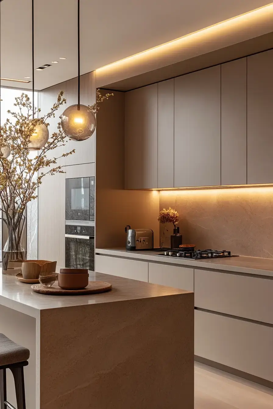29 Beige Kitchen Ideas That Quietly Shift With the Light All Day 23 beige kitchen