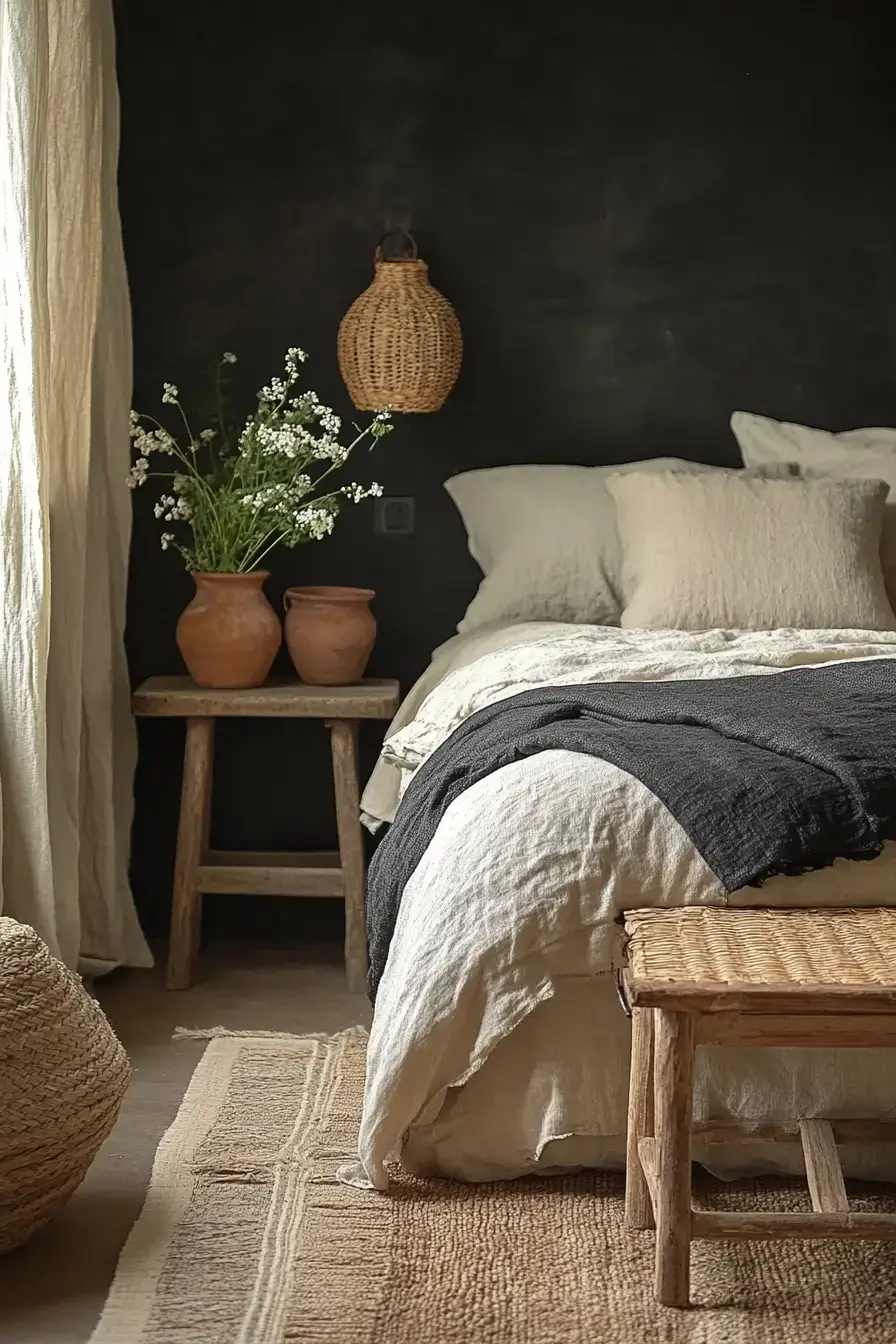 29 Black Themed Bedroom Ideas That Read Cozy, Not Cold 23 black themed bedroom