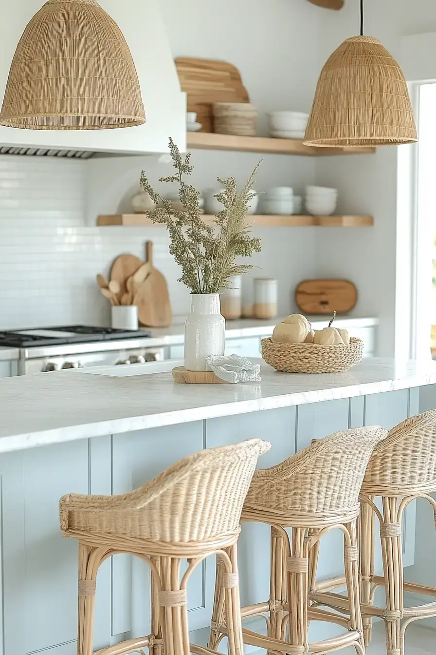 29 Coastal Kitchen Ideas That Carry the Shore Right to the Sink 23 coastal kitchen