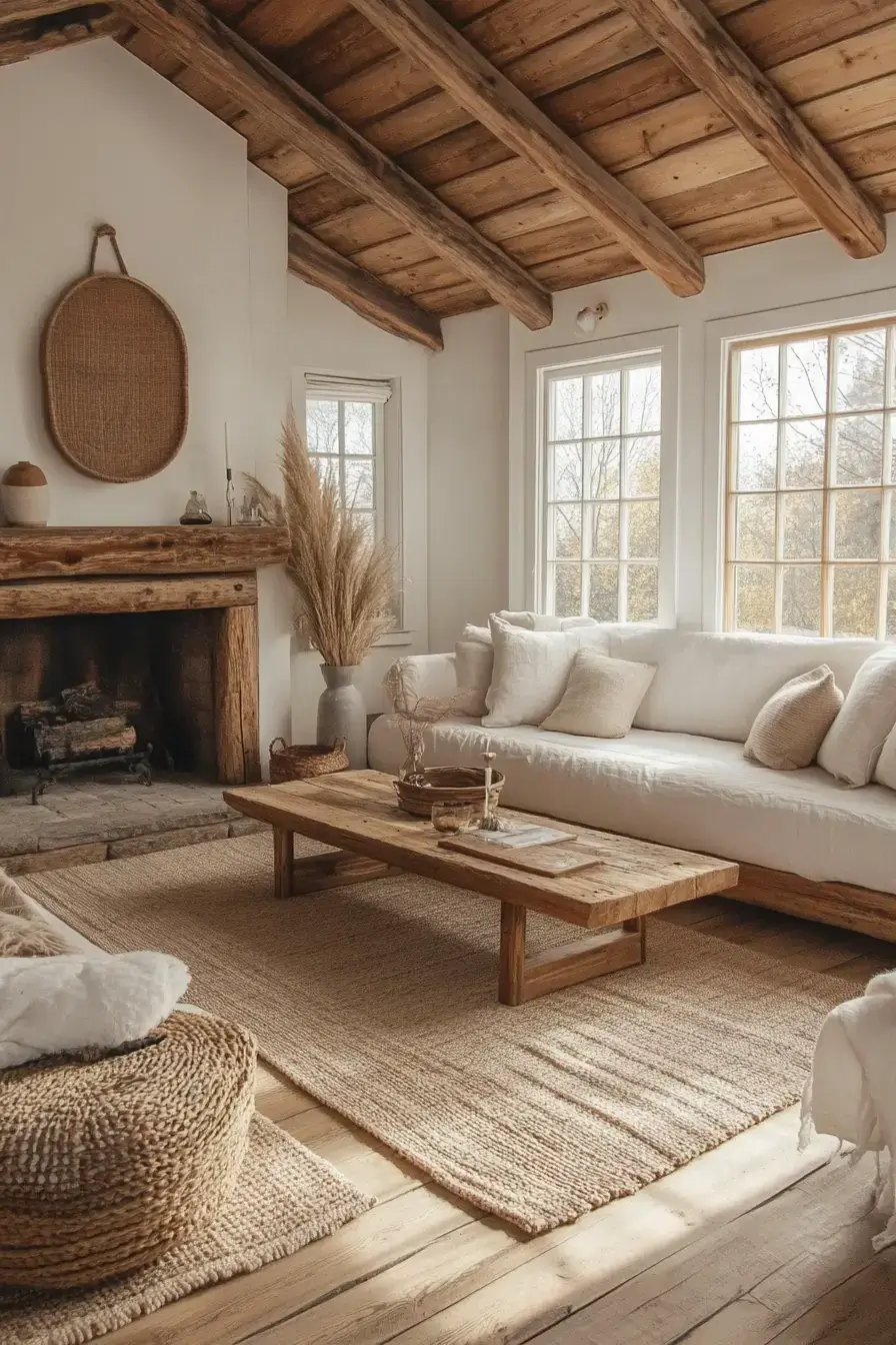 29 Rustic Living Room Ideas That Feel Collected Over Time 23 rustic living room ideas