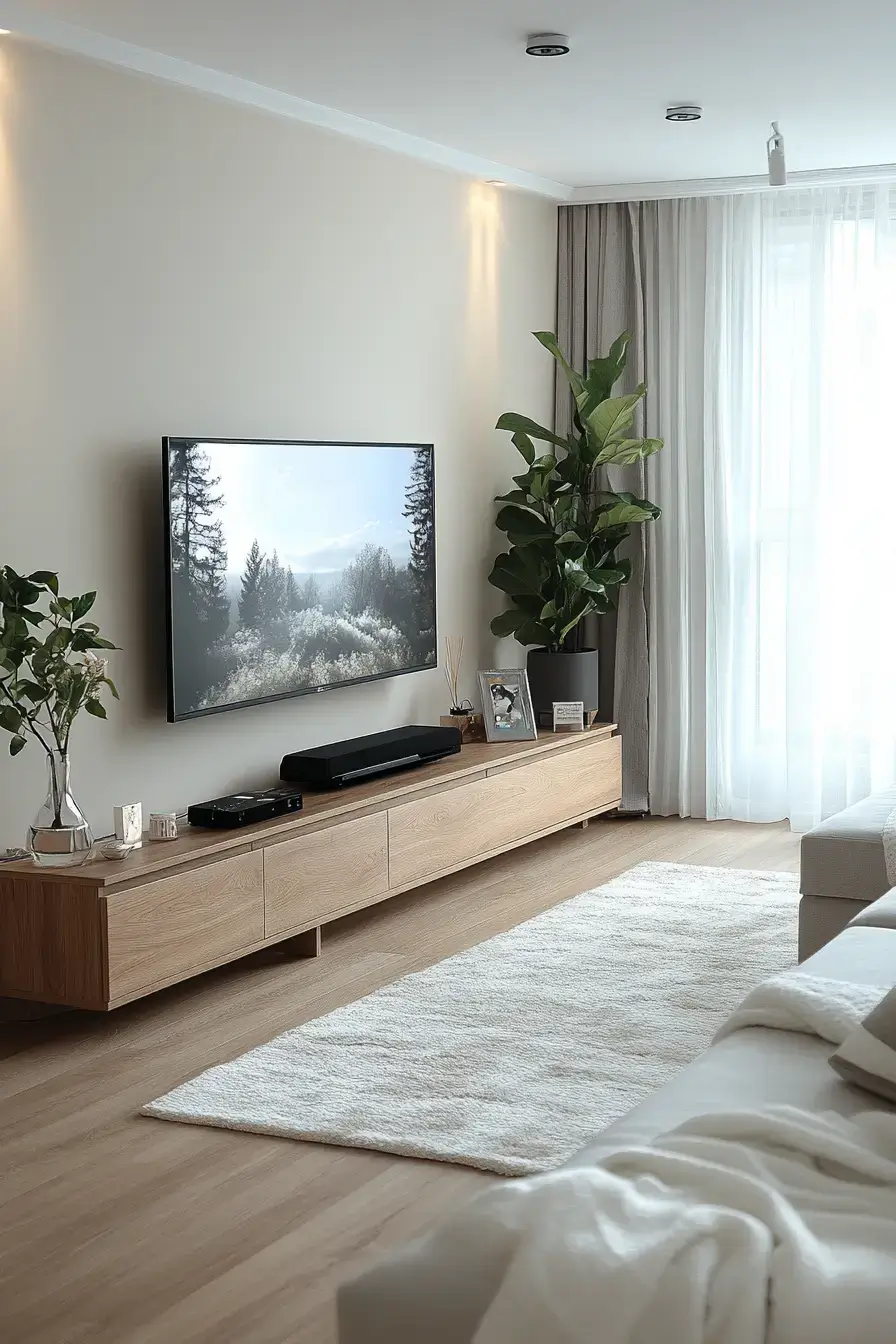 29 TV Unit Decor Ideas That Finally Give the Screen a Proper Home 23 tv unit decor