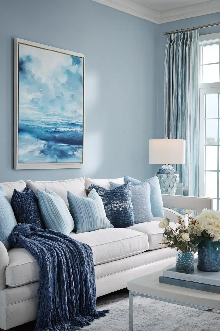 29 Modern Coastal Living Room Ideas With a Clean, Breezy Edge 23 modern coastal living room