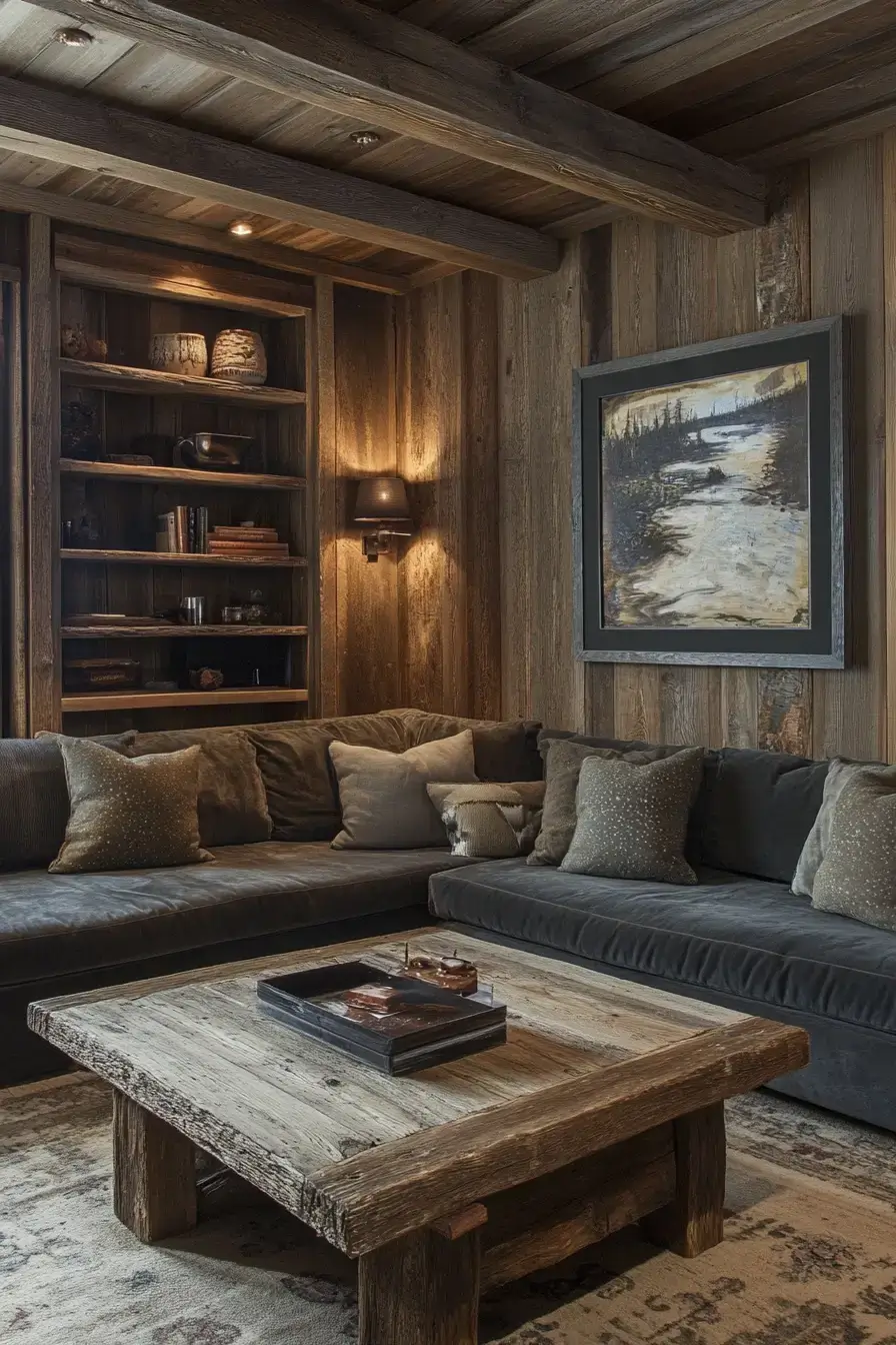 29 Rustic Living Room Decor Ideas With Honest, Worn-In Warmth 23 rustic living room decor