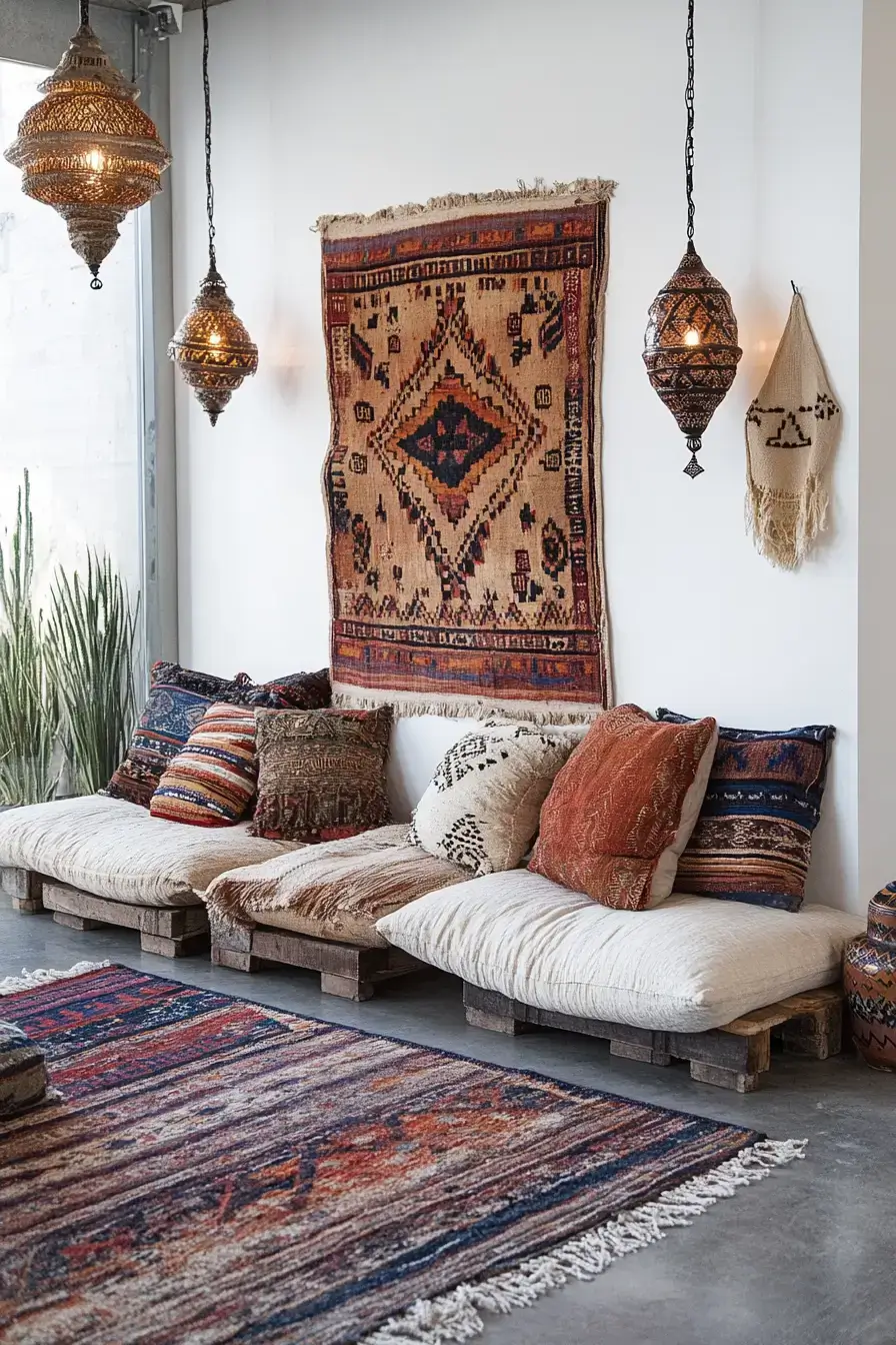 29 Afro Boho Living Room Ideas That Feel Lived-In, Not Staged 24 afro boho living room