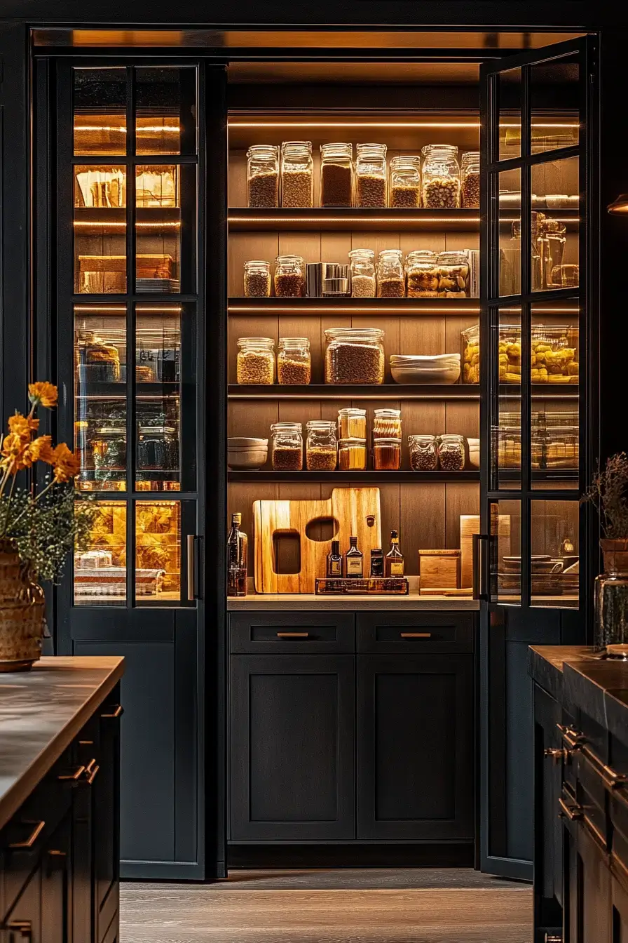 27 Kitchen Pantry Designs Built Around Real Grocery Habits 24 kitchen pantry design