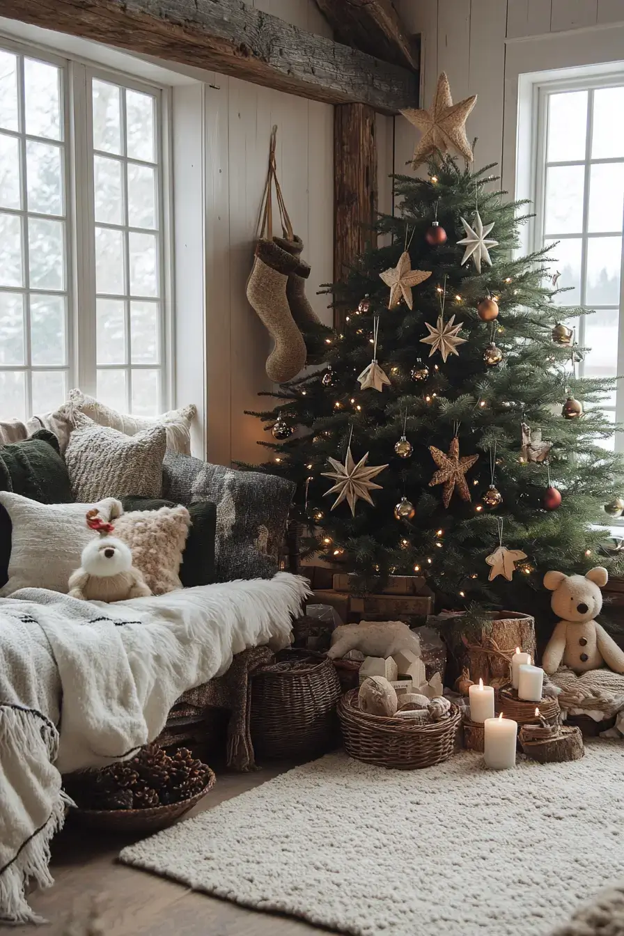 27 Natural Christmas Decor Ideas Using Pine and Dried Citrus 24 natural christmas decor