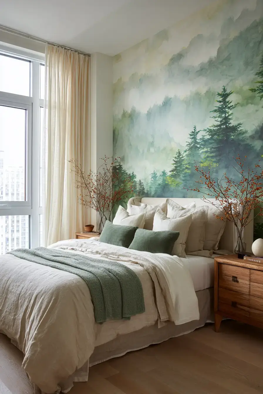 29 Forest Themed Bedroom Ideas That Bring the Woods Indoors 24 forest themed bedroom