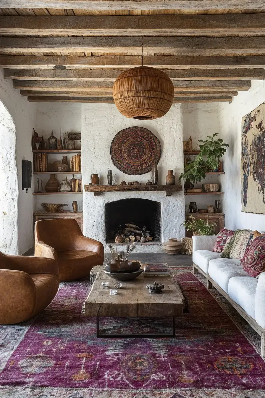 29 Afro Boho Decor Ideas That Bring Soul and Story Into Every Corner 25 afro boho decor