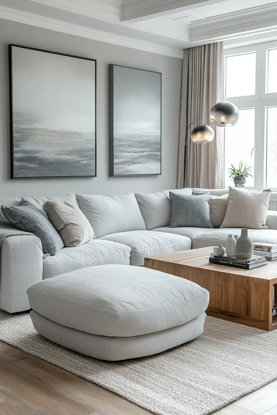 25 Grey and Beige Living Room Mixes That Actually Stay Warm 25 grey and beige living room