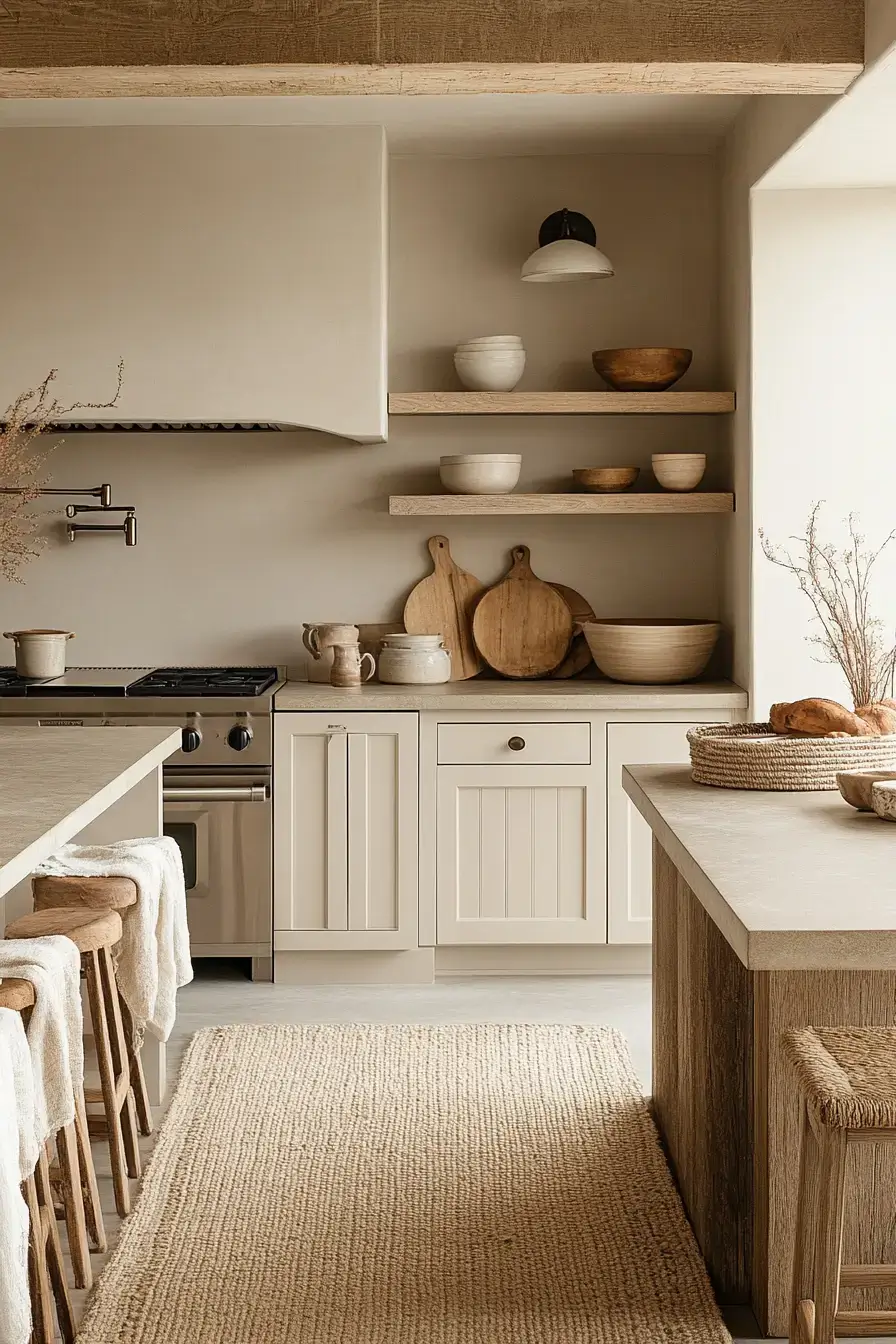 29 Beige Kitchen Ideas That Quietly Shift With the Light All Day 25 beige kitchen
