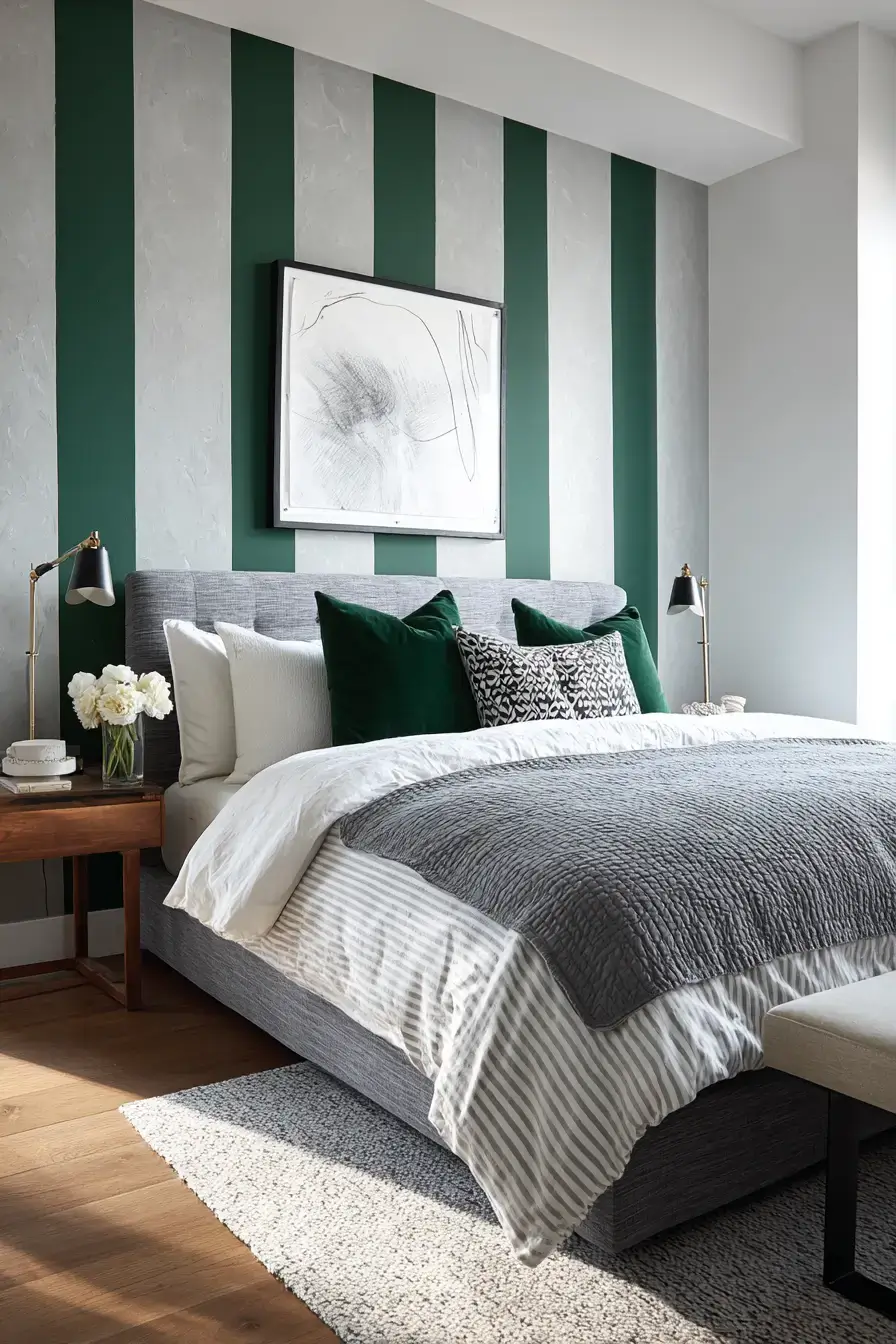 29 Emerald Green Bedroom Ideas for a Room That Wraps Around You 26 emerald green bedroom