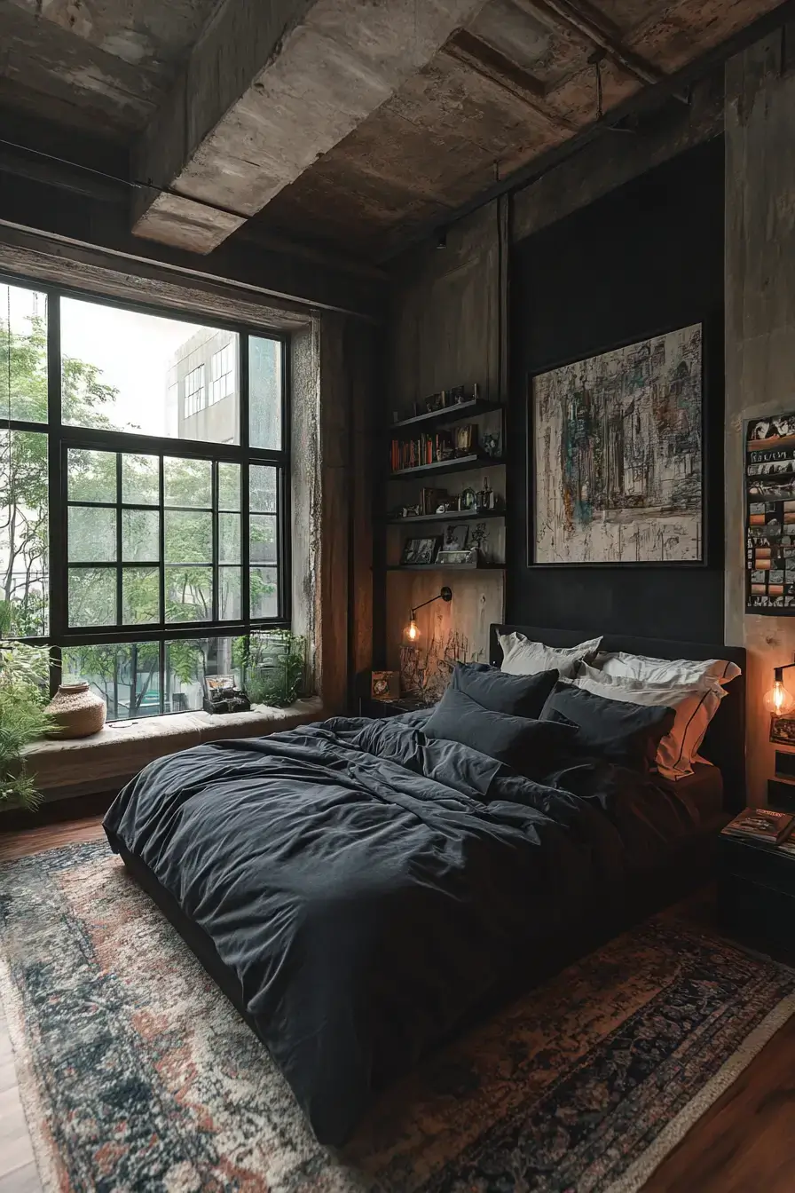 29 Black Themed Bedroom Ideas That Read Cozy, Not Cold 26 black themed bedroom