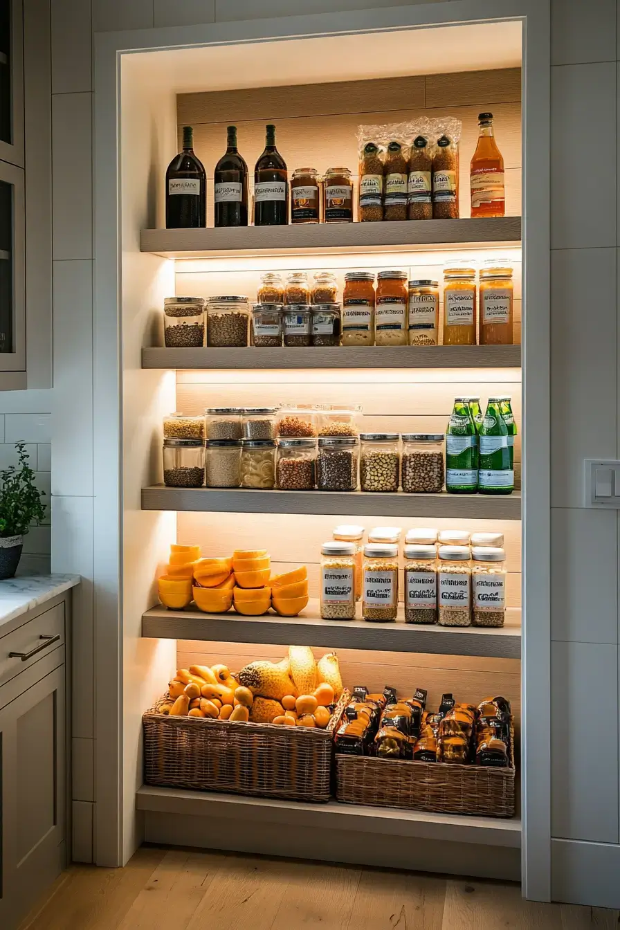 29 Small Pantry Ideas That Use Every Inch Without Feeling Crowded 26 small pantry ideas