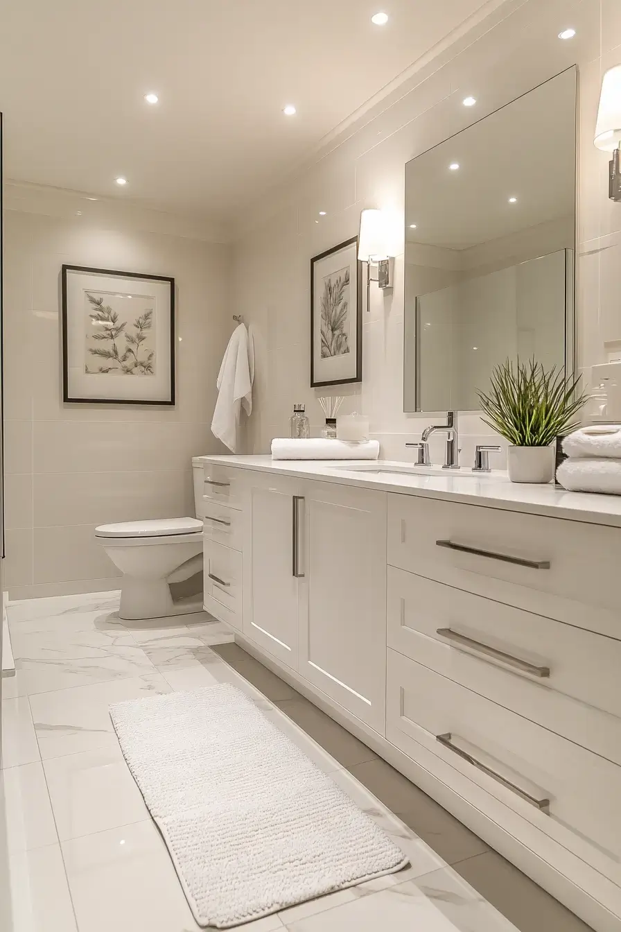 29 Elegant Bathroom Ideas That Never Feel Overdone 27 elegant bathroom