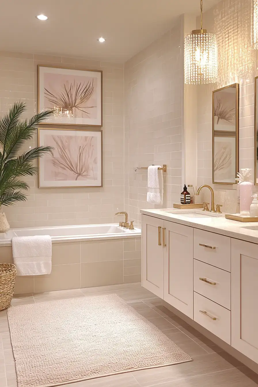 29 Modern Coastal Bathroom Ideas That Feel Spa-Calm 27 modern coastal bathroom