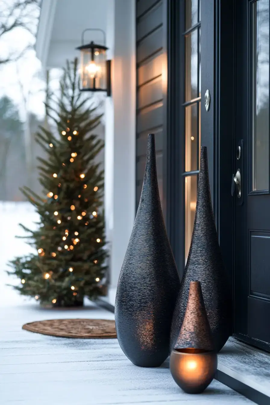 23 Front Porch Christmas Decor Looks That Last Through January 27 front porch christmas decor